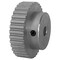 B&B Manufacturing 36XL037-6A5, Timing Pulley, Aluminum, Clear Anodized,  36XL037-6A5 - alternate 1